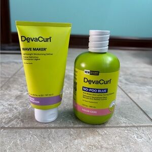 DevaCurl Wave Maker and No-Poo Blue Set